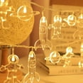 thumbnail image 4 of 4.9 FT Children's Room 10 LED String Light Astronaut Spaceship Rocket Outer Space Room Decor for Children Birthday Party Holidays Wall Decorations, 4 of 9