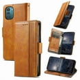 thumbnail image 1 of Case for Nokia G21 Cover Leather Wallet Folio Case Book Design Flip Magnetic Closure - Yellow, 1 of 5