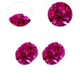 thumbnail image 6 of Almencla 2x Cheerleading Cheering Squad pompoms 6 Inches for Match Cheer Poms for School Dance Party Stage Performance Sports Rose Red, 6 of 8