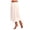 Beige, variant on felwors Women's Satin Half Slip with Lace Trim - Lightweight Underskirt for Dresses, Under Dresses, Vintage Style (Beige, L)