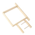 thumbnail image 1 of Rug Making Frame, Tufting Frame Fine Workmanship Wood Texture Stainless Steel Stable Reliable Easy Installation  for Tapestry for Sewing, 1 of 8