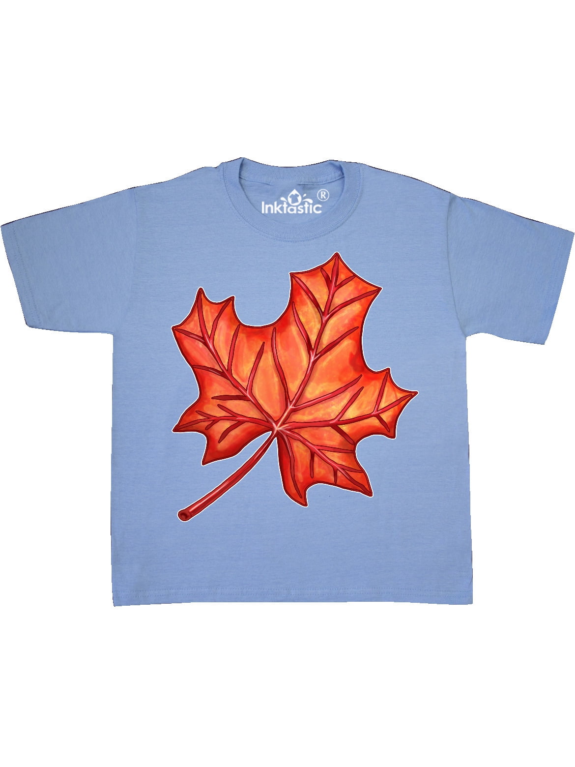 Red Canadian Maple Leaf Youth TShirt