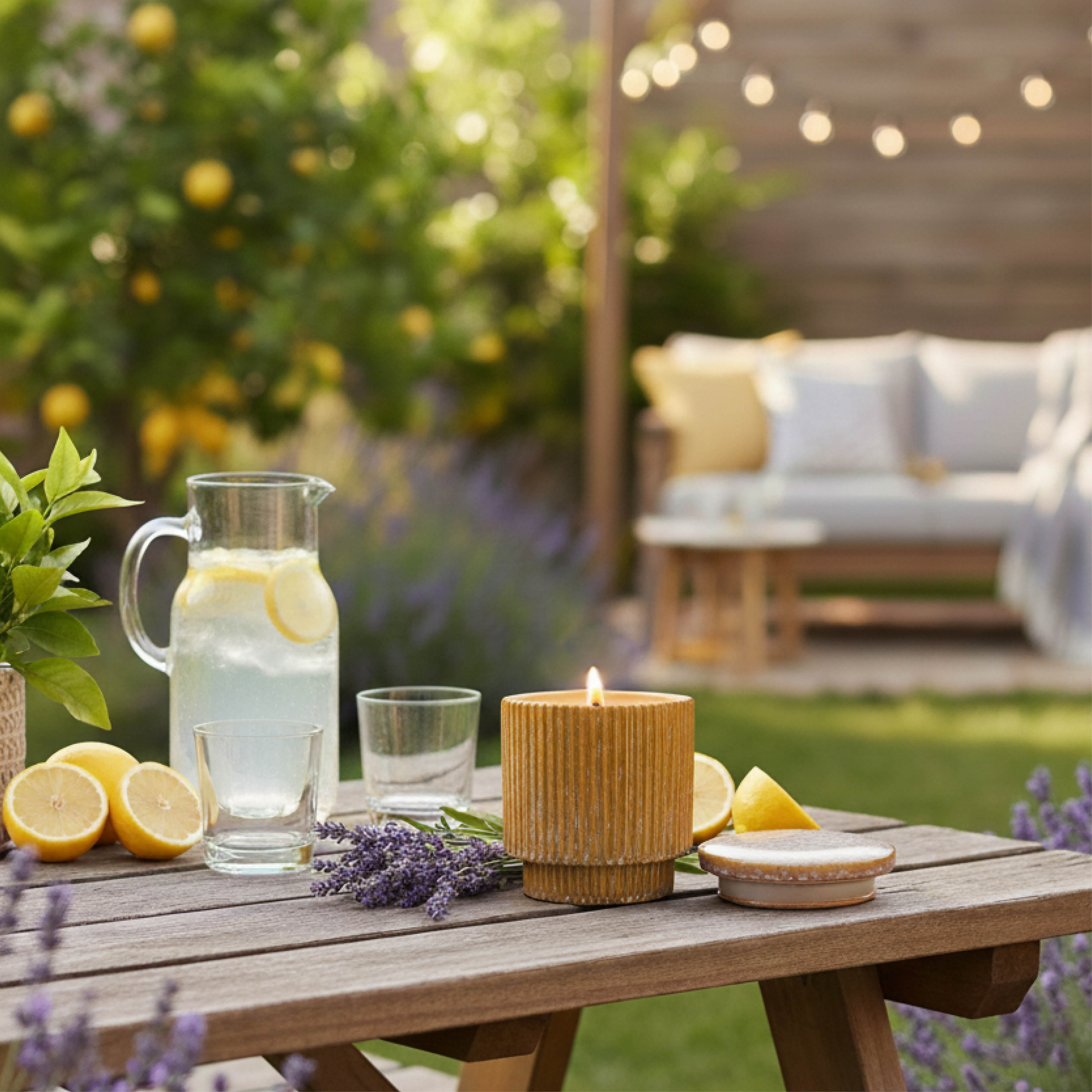 モンステラ　スターシャドウ　レモンライム　バルバソー　3株set Better Homes & Gardens Lemon & Lavender Outdoor Citronella Candle