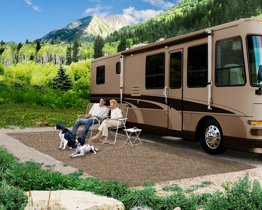 Prest O Fit 2 0171 Patio Rug Brown 8 Ft X 20 Ft Walmartcom