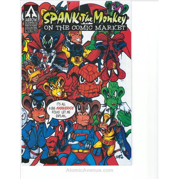 Spank the Monkey, On the Comic Market #1 VF ; Arrow Comic Book