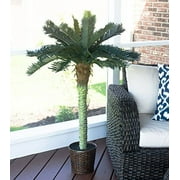 Nearly Natural 4ft. Sago Palm Artificial Tree, Green