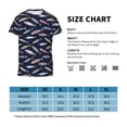 thumbnail image 4 of Honeii Sardine Print Youth Short Sleeve T-Shirt,Boys Athletic Shirt,Quick Dry Short Sleeve Performance Moisture Wicking T Shirt, 4 of 6