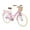 Pink, variant on Baprem 24" Womens Bike with Basket, Single Speed Cruiser Bike Comfort Steel Frame Commuter City Bicycle for Ladies, Purple