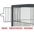Double X-LARGE Stacker Sturdy Wrought Iron Bird Flight Parrot Breeding ...