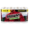 Brawny Tear-a-Square Paper Towels, 8 Double Rolls