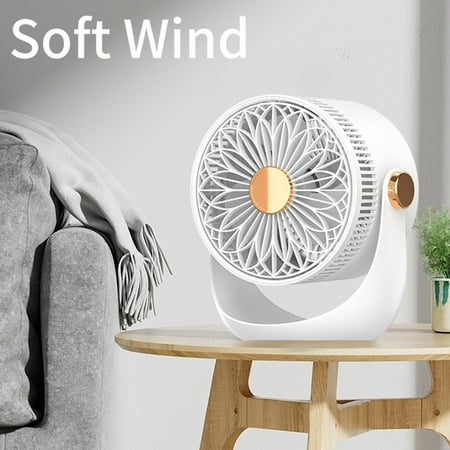 

Portable Mini Rechargeable Fan Fan 3 Desktop Fan Clip Fan Speeds Desk Top Fan With Night Light 360° Rotation USB Charging Rechargeable Fan Quiet Fan - Quiet Portable Tabletop Fan For Home Bedroom