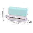 thumbnail image 2 of vlrwzc 6 Hole Puncher for A4 A5 B5 Loose Leaf Paper Portable Handheld Office Punch, 2 of 7