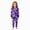 K315-Purple, variant on KPVEVIQ Kids Halloween Skeleton Pajamas Sleepwear Toddler Girls Boys Skull Halloween Pjs Sets,3-4 Y
