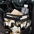 thumbnail image 6 of Ink Plants Foldable Car Trash Bin with Lid, Leak-proof Mini Trash Can for Car, Hanging Storage Bag Included, 6 of 6