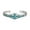 A, variant on SIfdSeng Boho Vintage Turquoise Engraved Openwork Geometric Bracelet Open Adjustable Bracelet Heart Bracelets for Women Sterling Silver Sterling Silver Bracelets Cute Bracelets for Teen Girls