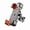 Color:orange,shape,handlebar, variant on 360°Rotation Bike Phone Holder Motorcycles Handlebar Phone Mount Clip for Electric, Mountain, Scooter, Dirt Bikes