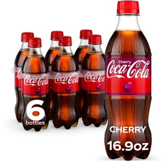 Coca-Cola Cherry Soda, 20oz Bottles, Pack of 12, 240 fl oz Total