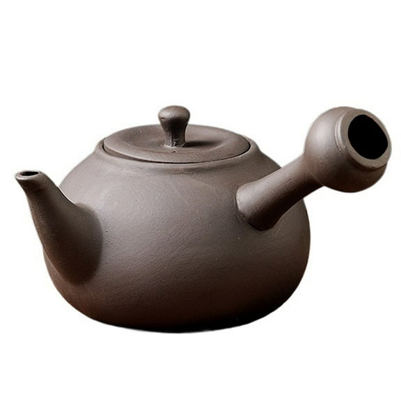 Purple Clay Teapot, Stovetop Tea Kettle, Ceramic Teapot, Handmade Pot, Kung Fu Loose Leaf Tea Maker