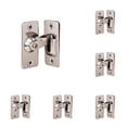 thumbnail image 1 of YWIYIUD 6PCS 90° Stainless Steel RightAngle Door Lock Pocket Door Lock for Door and Window Sliding Lock Sliding Door Lock Sliding Lock, Hardware Household Accessories, 1 of 1