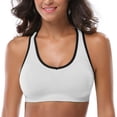 thumbnail image 4 of Sujetador deportivo MIRITY para mujer, espalda cruzada, entrenamiento de alto impacto, talla L, 4 of 6