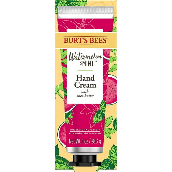 Burt's Bees Watermelon & Mint Hand Cream 1 oz. Cream