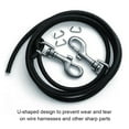 thumbnail image 2 of 6pcs Scuba Sidemount Clip Professional Sturdy D Shaped Reliable Stainless Steel Craft Nylon Band Clamp Swimming Sport Tools Small Fixator Clips Fix Holder 3mm, 2 of 8