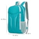 thumbnail image 3 of Xihbxyly Mochila Ligera de Senderismo de 16 L, Plegable, de Nailon Resistente, Resistente Al Agua, Multiusos para Senderismo, Viajes, Camping y Ciclismo. Color Azul, 43 X 27 X 14 Cm., 3 of 7