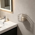 thumbnail image 1 of EGNMCR Kitchen Gadgets, Kitchen Accessories, Kitchen Utensils, Kitchen Tool Wall Mounted Stainless Steel Storage Basket Kitchen Organizer For Home Use Stainless Steel Basket, 1 of 6