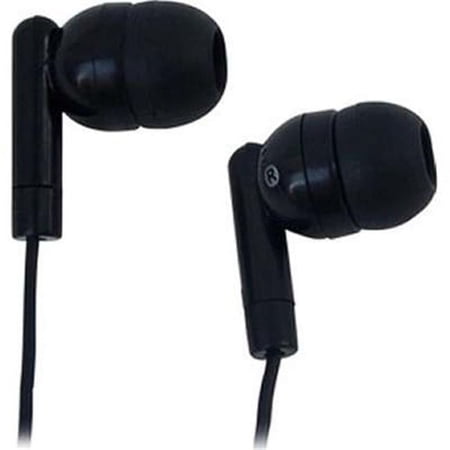 UPC: 0753677508361 | Ergoguys 1AE215HPBLKSTK Lightweight Single Use Earbud with Silicone Ear Tips