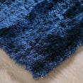 thumbnail image 4 of Feizy Indochine Modern Solid, Blue/Black, 3'6" x 5'6" Accent Rug Sheen Fade Resistant Luxury & Glam Floor Rug for Living room Bedroom, 4 of 12