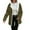 Green, variant on ZyeKqe Womens Jackets Winter Fleece Lined Sherpa Warm Hooded Coats Thicken Fuzzy Casual Plush Outerwear Clothes