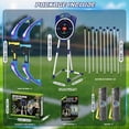 thumbnail image 3 of TERRAMUS 2 Pack Light Up Bow and Arrow Set for Kids with Electronic Scoring Target, 10 Suction Cup Arrows, 2 Quivers, Indoor Outdoor Target Game for Boys Girls Ages 5-12, 3 of 8