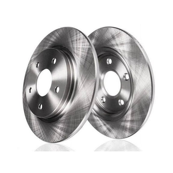 Rear Brake Rotor Set - Compatible with 2015 - 2022 Chevy Trax 2016 2017 2018 2019 2020 2021