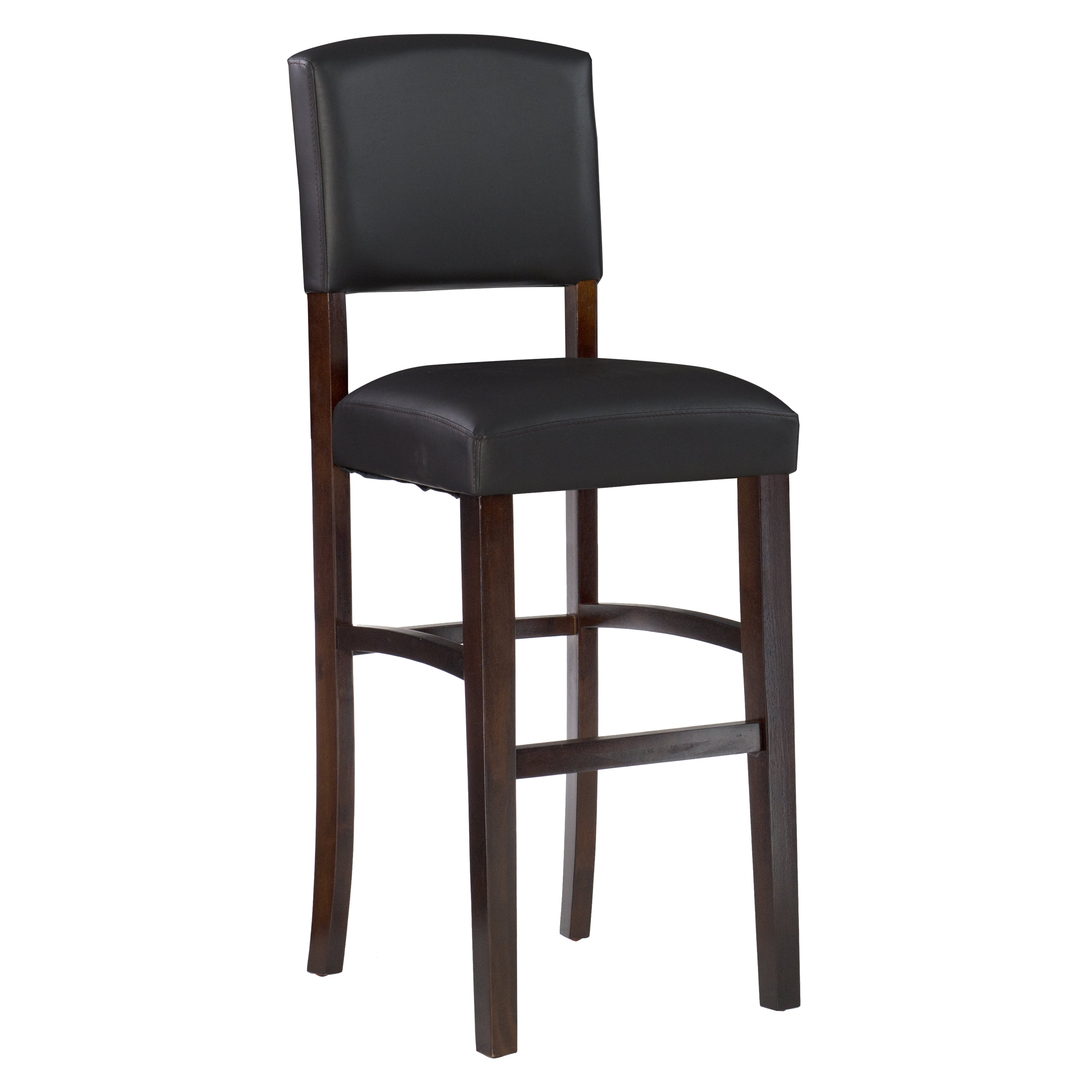 linon monaco gray bar stool