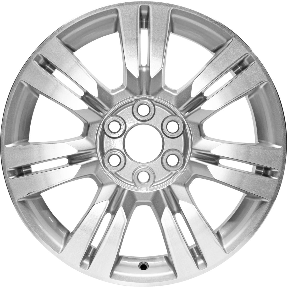 Replacement 7 Double Spokes Machined and Silver Factory Alloy Wheel Fits Cadillac SRX