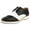 Black/White, variant on LIBERTYZENO Mens Finest Leather Sneakers Casual Shoes