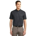 thumbnail image 1 of Port Authority ®  Short Sleeve Easy Care Shirt.  S508 L Classic Navy/ Light Stone, 1 of 2