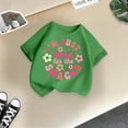 thumbnail image 4 of WEAIXIMIUNG T-Shirt Manches Longues Enfants Filles Mignon Mode Imprimé Col Rond Manches Courtes Tee Été Confortable Décontracté T-Shirt Ample 8-10 Ans, 4 of 4