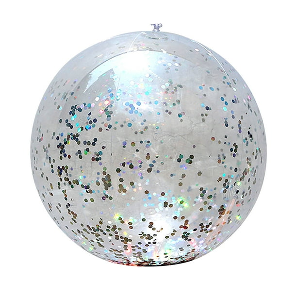 jovati Gonflables Ballons de Plage Piscine Boule Décoration Été Jeux d'Eau Cadeaux 16 Pouces