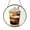 Acrylic 3.5 Inch, variant on Bubble Tea Milk Drink Stained Glass Style Window Suncatcher Hanging Decor, Beverage Decorative Glass Panel Art for Kitchen Window Ornament
