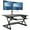 Black, variant on Pemberly Row 40" Large Height Adjustable Standing Desk Converter - Black