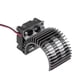 thumbnail image 2 of Disipador de calor con ventilador de refrigeración para coche eléctrico RC a escala 1/10, Motor 540/550 (negro), 2 of 8