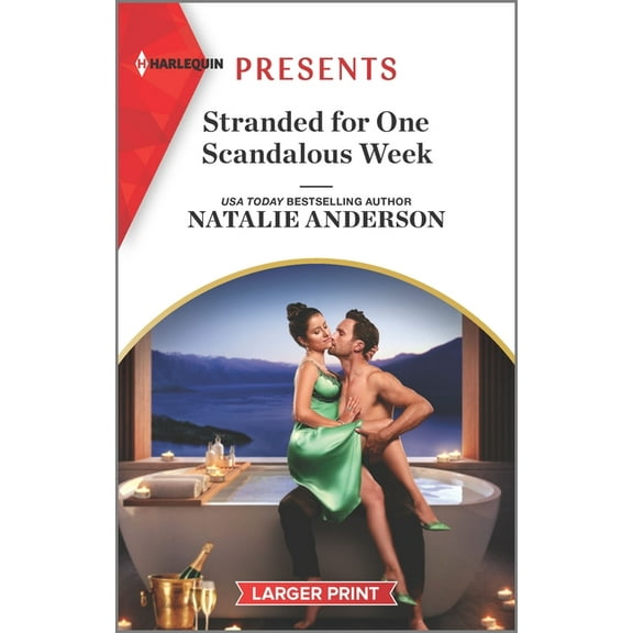 Rebels, Brothers, Billionaires: Stranded for One Scandalous Week (Paperback)(Large Print)