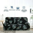 thumbnail image 2 of PiccoCasa Couch Covers Chair Covers Sofa Cover Stretch Sofa Slipcover Pattern 3 Sofa-3 Seater 76"-90", 2 of 6