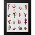 thumbnail image 2 of Kamdon Kreations 15x18 Black Modern Framed Museum Art Print Titled - Prickly, 2 of 5