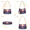 thumbnail image 7 of FORMRS Womens Shoulder Bag with Chain Strap Clutch Purse Cute Tote Handbag, Blue Neon Road, 7 of 7