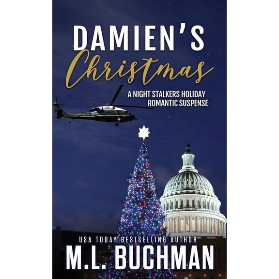 The Night Stalkers Holidays Damien's Christmas: a holiday romantic suspense, Book 7, (Paperback)