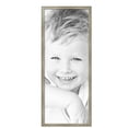 thumbnail image 2 of ArtToFrames 17" x 43" Silver Compo Dark Wash Picture Frame, 17x43 inch Silver Wood Poster Frame (WOM-5227),  Pack, 2 of 7