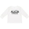 thumbnail image 3 of Inktastic From Nashville, Tennessee- State Capital Distressed Text Boys or Girls Long Sleeve Toddler T-Shirt, 3 of 5