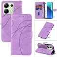 thumbnail image 1 of Flip Case For FOXDOCK Xiaomi Redmi Note 13 4G Card Slots and Kickstand Function Skin Feel Leather, 1 of 5